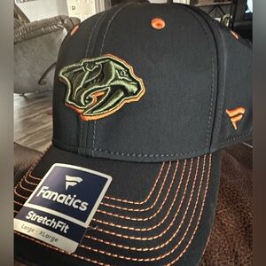 Nashville Predators fanatics l/xl stretch fit hat- nwt